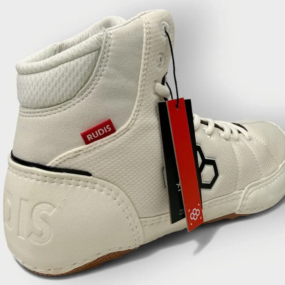 NWT RUDIS Colt 3.0 Wrestling Shoes Men’s 13 Bone Beige High Top